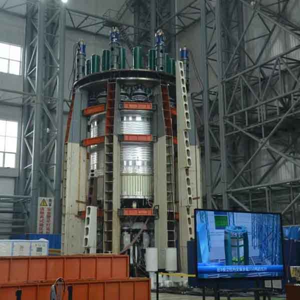 航天希尔公司多台套20吨感应式振动台成功应用于我国新一代载人火箭重要试验！